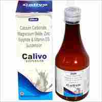 Calcium Carbonate Magnesium Oxide Zinc Sulphate And Vitamin D3 Suspension