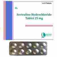 Sertraline हाइड्रोक्लोराइड 25 मिलीग्राम गोलियाँ