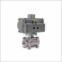 Rotary Actuated Ball Valves Screwed