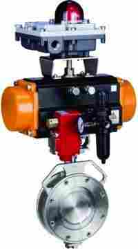 Rotary Actuated Double Offset Spherical Butterfly Valves