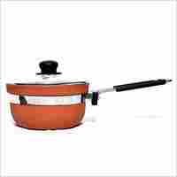 1.5 Ltr Terracotta Fry Pan With Lid