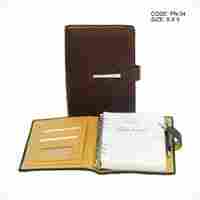Leather Notes Planner