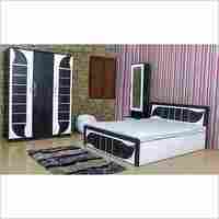 Wooden Almirah Bed Set