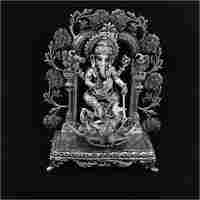 Shree Ganesh Silver Statue