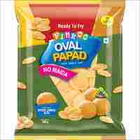Pinkoo Oval Papad No Maida Puri Pack 200g