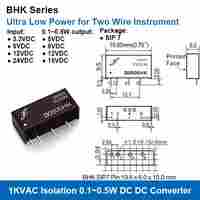 Bhk Series 1kvac Isolation Ultra Low Power 0.1~0.5w Dc-dc Converters For Two Wire Instruments