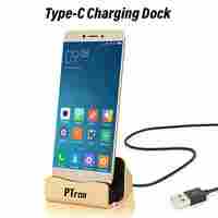 pTron Cradle Type-C Charging & Data Sync Dock Stand for Smartphones