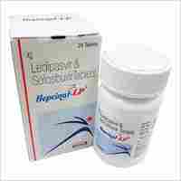 हेप्सिनैट-एलपी टैबलेट (लेडिपासवीर 90 मिलीग्राम और सोफोसबुवीर 400 मिलीग्राम)