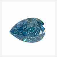 Pear Shape Blue Lab Grown Diamond