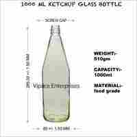 1000 ML Ketchup Glass Bottle