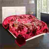 Shilay Pink Single Rose Soft Mink Blanket