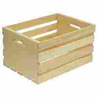 Industrial Wooden Storage Crate