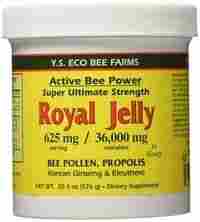 Y.S. Eco Bee Farms Fresh Royal Jelly + Bee Pollen, Propolis, Ginseng, Honey Mix - 36,000Mg Org 20.3 Oz