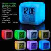 Colorful Cube Digital Clock