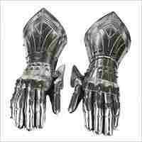Medieval Knight Armor Gloves