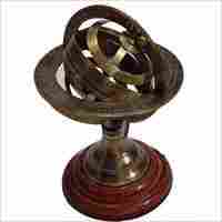 Brass Vintage Globe