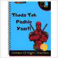 Deadpool Quote Word Book