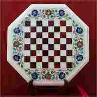 Marble Inlay Chess Set