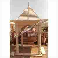 Marble Sand Stone Chhatri For Mandir