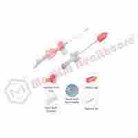 Safety Iv Cannula/catheter With Wings And Without Injection Port