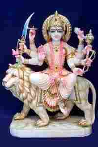 दुर्गा माता संगमरमर की मूर्ति