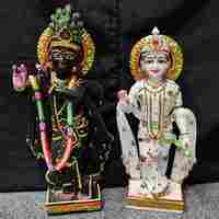  राधा कृष्ण भगवान की प्रतिमा