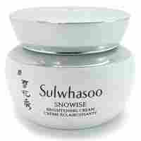 Sulwhasoo Snowise Brightening Cream 50mL, All Skin Types, Silky, Brightening, Moisturized