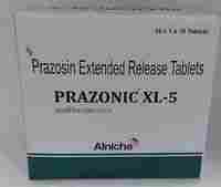 Prazosin Extended Release Tablets