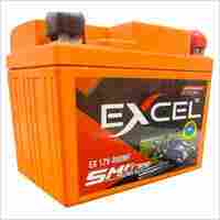  एक्सेल EX 12V 400MF टू व्हीलर बैटरी बाइक और मोटरसाइकिल