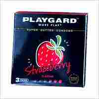 Strawberry Flavour Condom