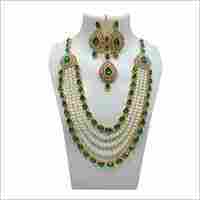 Virar Green Jewellery Set