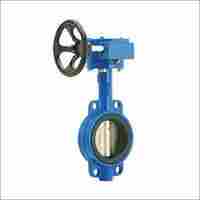 CI Disc Gear Operated Flange End Butterfly Valve