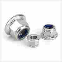 Stainless Steel Hex Flange Nylock Nuts