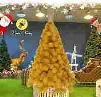 Christmas Pine Tree with Metal Stand.
