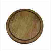 Wooden Round Serving Plate