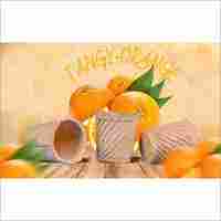 Tangy Orange Edible Cup