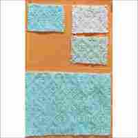 Sky Blue Embroidered Georgette Fabric