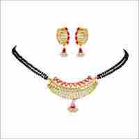 Mangalsutra Necklace With Earring