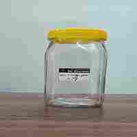 1 Kg Square Honey Glass Jar