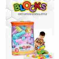 158 Pcs Blocks Plastic Toys
