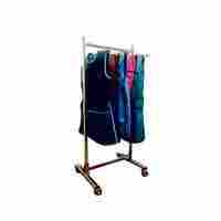 Mobile Swivel Arm Apron Stand