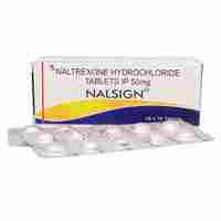 Nalsign 50mg Naltrexone Hydrochloride Tablets IP