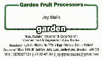 Garden Fruit Processors