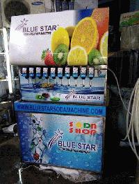 Blue Star Soda Fountain Machine