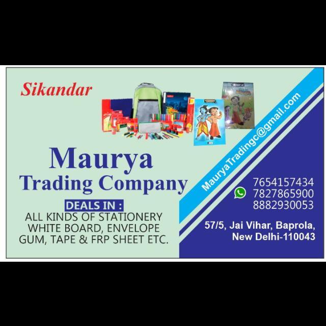 Maurya Trading Company