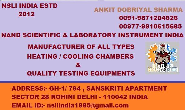 Nand Scientific & Laboratory Instrument India