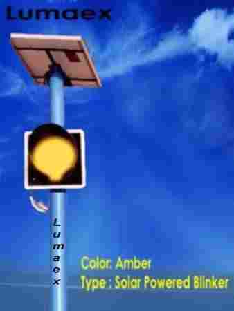 Lumex Solar Powered Led Based Amber / Red Blinker