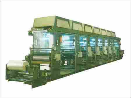 Rotogravure Printing Machine For Printing of Packaging Material