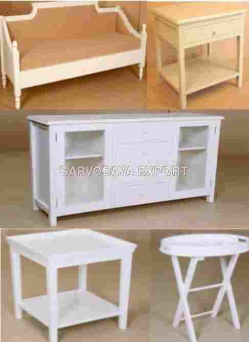 White Finish Furniture Range