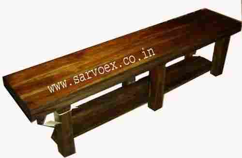 Wooden Handcrafted Bench